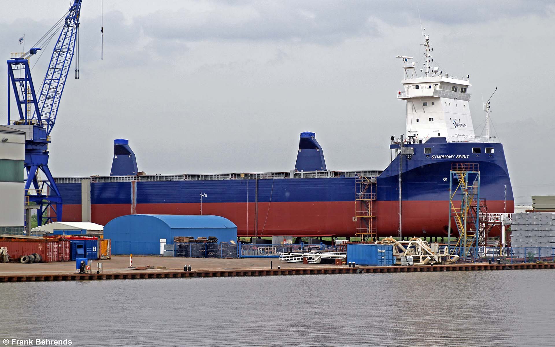 Launching Nb. 421 ‘Symphony Spirit’ for Symphony Shipping - Shipyard